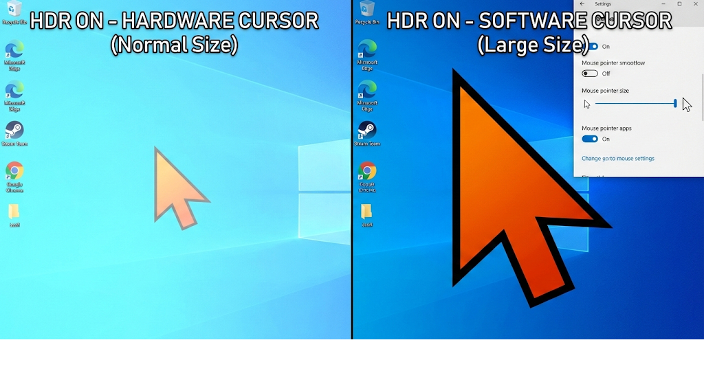 Fix Washed-Out Cursor Colors on HDR Displays (Windows) | Mouse Test ...