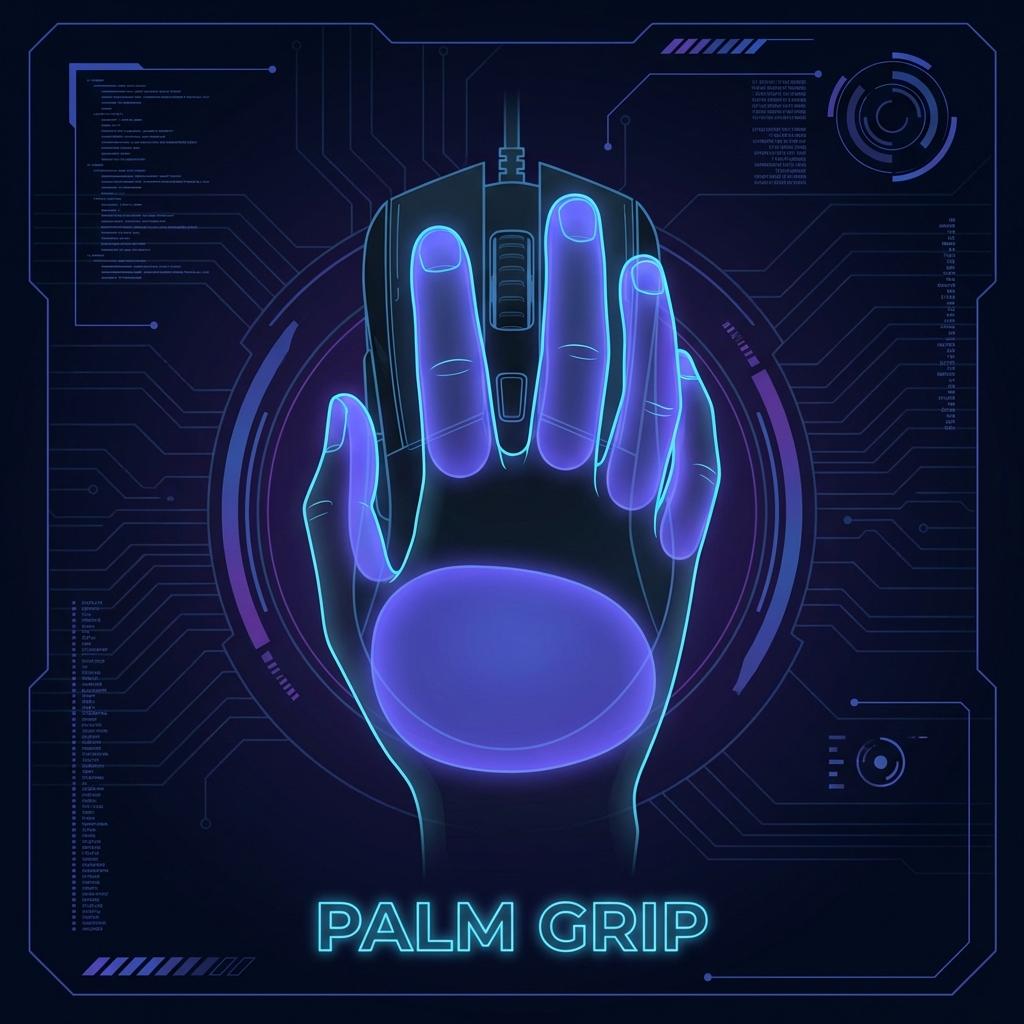 palm grip diagram